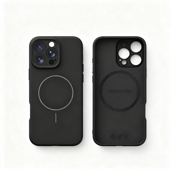 Silicone Magnetic Protective Case Compatible with iPhone 13 Promax