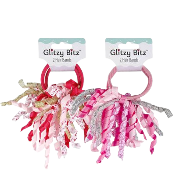 Hair Band Elastic Twirly 2 Piece - 2 Pack