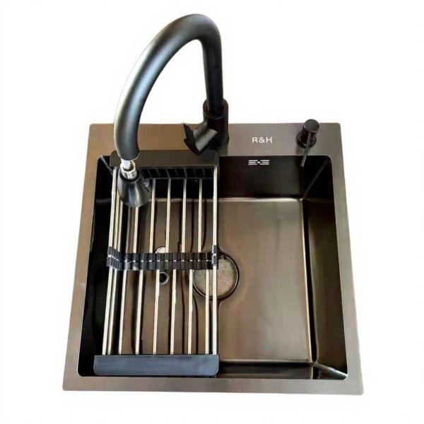 R&amp;H Square Kitchen Sink 50x50 cm