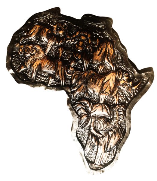 Africa Big 5 Wall Mount Décor