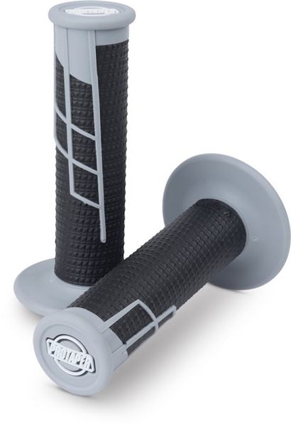 Protaper Clamp On Half Waffle Grey/Black Mx Grip image