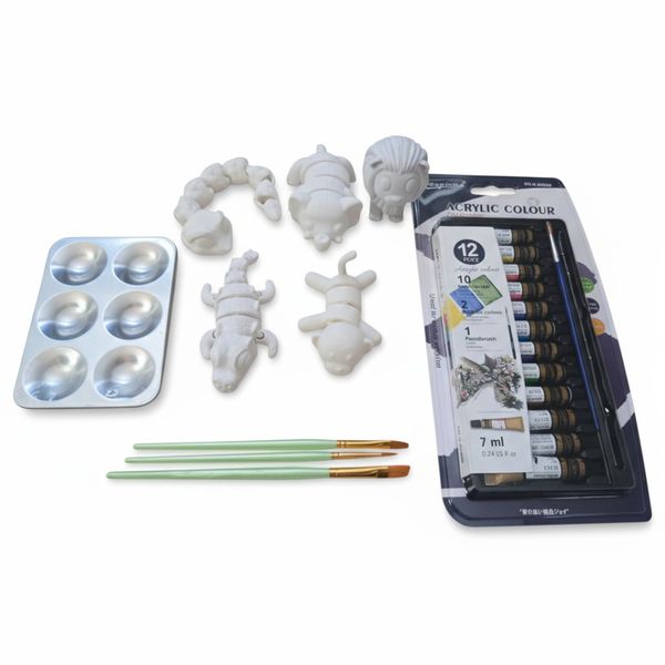 DIY Paint Paint Jungle Adventure Kit