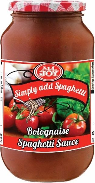 All Joy Bolognaise Spaghetti Sauce 3 Bottles x 485g