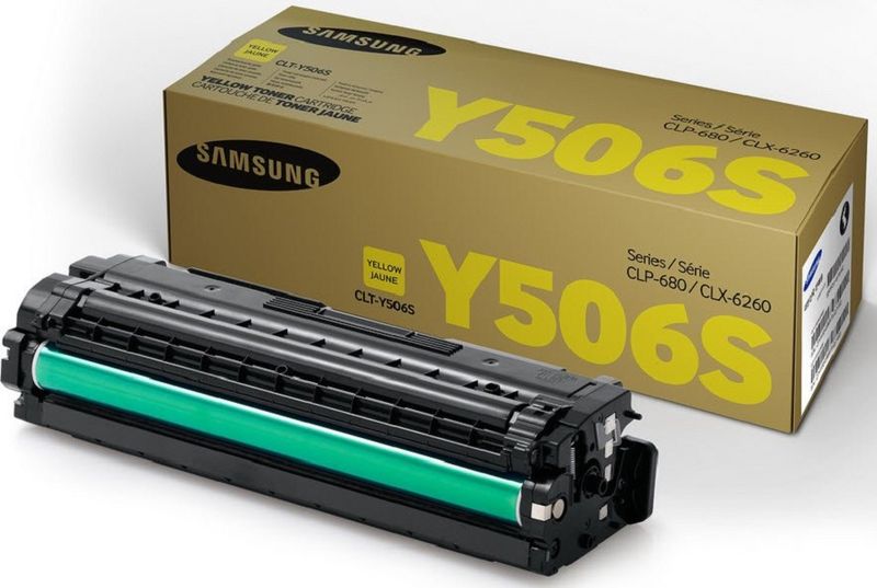 Samsung CLT-Y506S Yellow Original Toner Cartridge SU526A