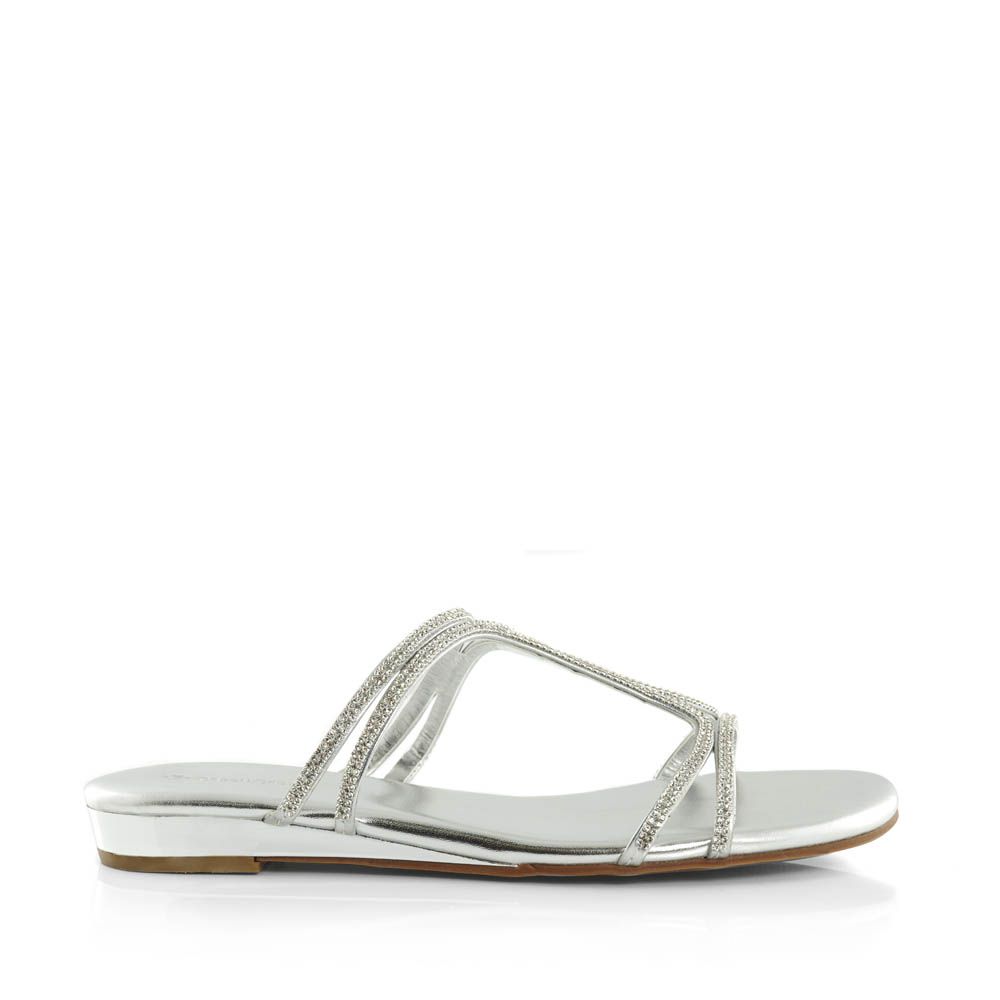 Green Cross Ladies Sandals 52052 Silver | Buy Online in South Africa ...