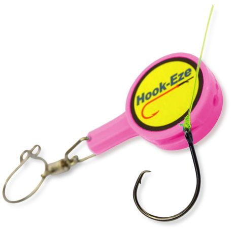 Hook-Eze – Fishing Knot Tying Tool – River and Coast – Pink – 2 –