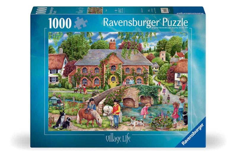 Ravensburger Puzzle Village Life - 1000 Piece