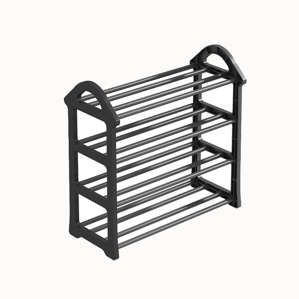 4-Layer Multifunctional Metal Shoe Rack Stain Resistant And Rust Proof