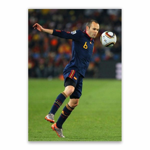Iniesta Spain Poster - A1