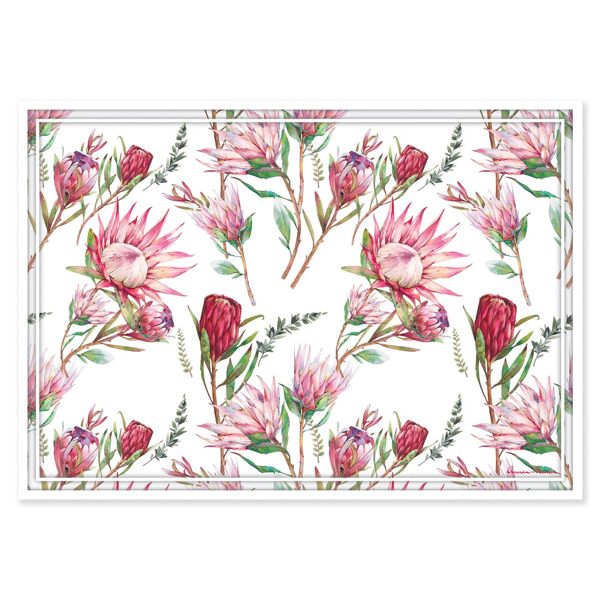 AnnaMaud Vinyl Placemats Protea 8 Buy Online in South Africa