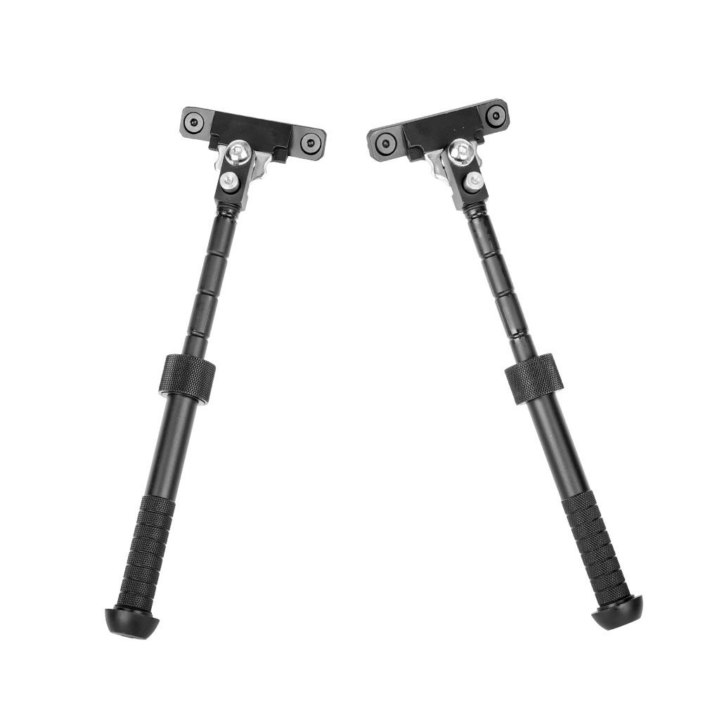 Retractable Quick Release V8 Tactical Split Airsoft Bracket Rifle Bipod ...