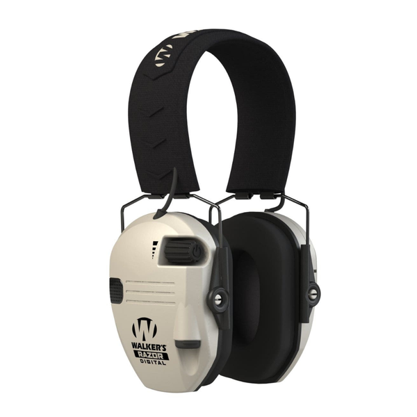 Walker's Razor Pro Digital Ear Muffs - Bone/White