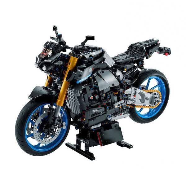 Motorcycle Mechanical Micro Bricks Building Toy, Collectible Model Set