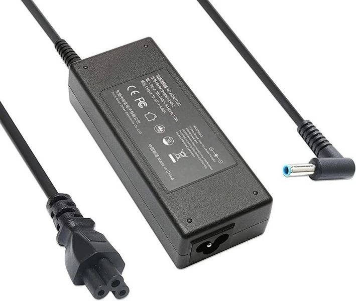 Charger Compatible With HP 45W (4.5mm x 3.0mm) Blue Pin 19.5V 2.37A Laptop