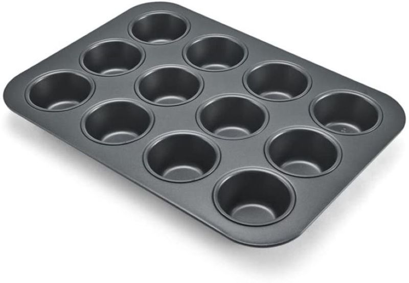 Muffin Pan 12 Cup Plain Basic
