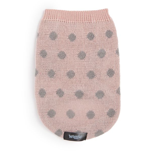 Wiggle Polka Dot Pullover Pink