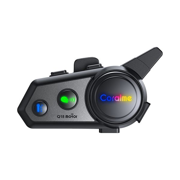 Coralme Q18 2x - Bluetooth intercom headset for helmet