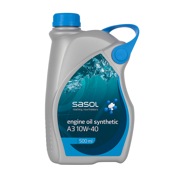 Sasol Engine Oil Synthetic I4 10W-40 - 500ml