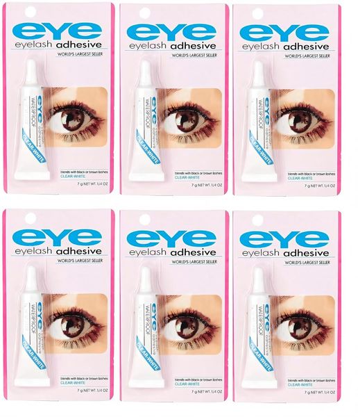 Makeup Adhesive Eye Lash Glue, Clear Tone Waterproof False Eyelashes Glue
