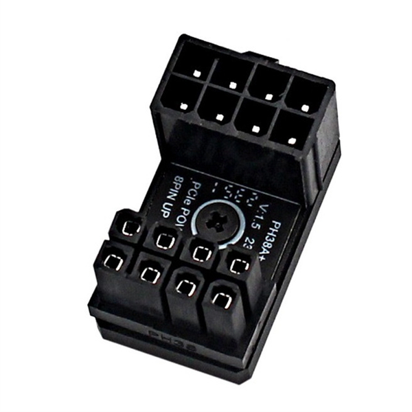 Graphics Card Power Supply Adapter Elbow 180 ,PH38A+