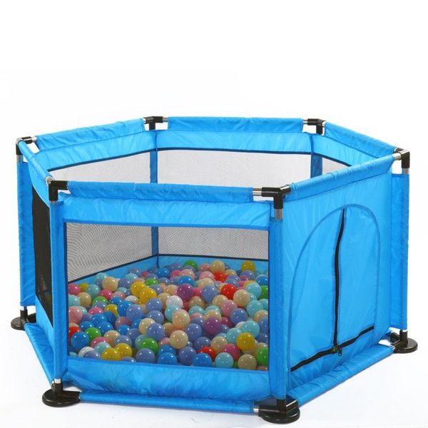 Child Safety Fence with 50 Balls - Blue