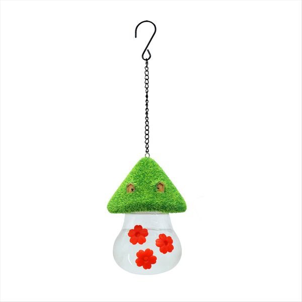 Bird Feeder Cute Mushroom Shape Bird Water Feeders