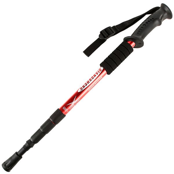 Walking Stick Trekking Poles Folding Cane with Handle Anti-slip Safe Hiking