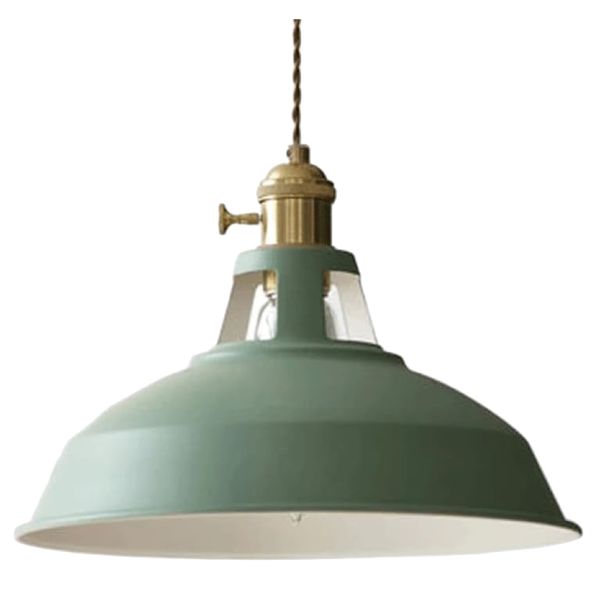 Decor Nordic-Style Hanging Metal Pendant Light Lampshade - 26.5cm