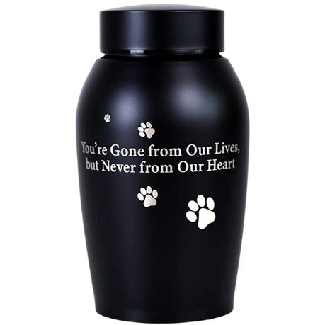 Cremation Pet Urn For Dogs / Cats in Stainless Steel incl Bag Image