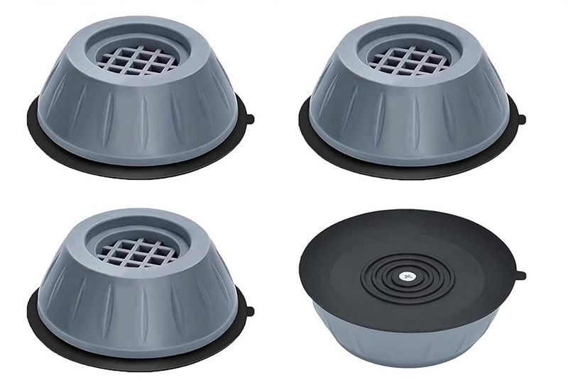 Washing Machine Rubber Foot Pads, Anti Slip Anti Vibration