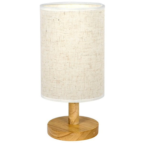 Bedside Lamp - Wooden Base Dimmable Bedroom Desk Lamp Fashion Fashion