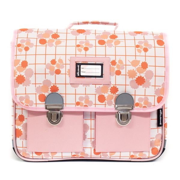 Les Deglingos Backpack Satchel School Bag (38cm) Pattern - Ostrich