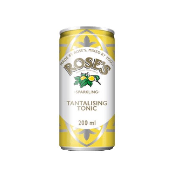 Roses RTD Tantalising Tonic 200ml - Pack 24