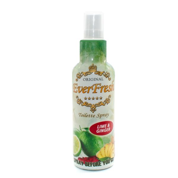 Original EverFresh Toilet Spray 100ml - Lime And Ginger