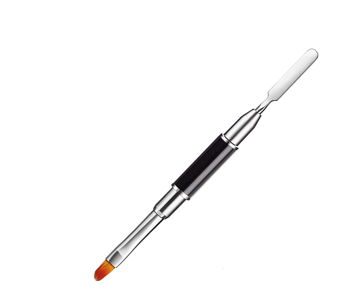 Poly Gel Brush &amp; Picker - 2 in 1 Designs, Poly Brushes &amp; Stainless Steel