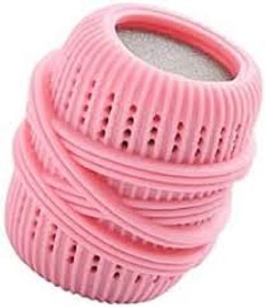 Portable Magic Cleaning Laundry Ball - Pink