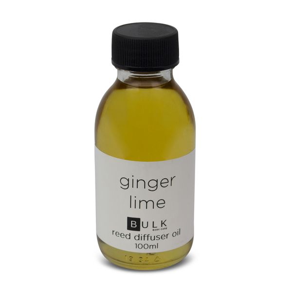 Bulk Body Care - Reed Diffuser Perfume Oil - Ginger Lime - 100ml