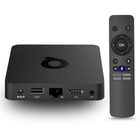 Q1 Smart TV Box Android 10 System Compatible with YouTube Disney+ etc. Image