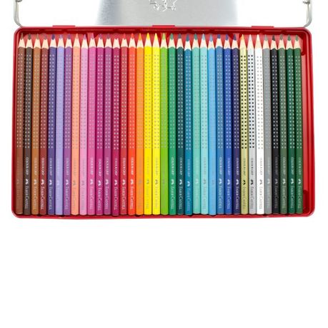 Faber-Castell Colour Grip - Tin of 36