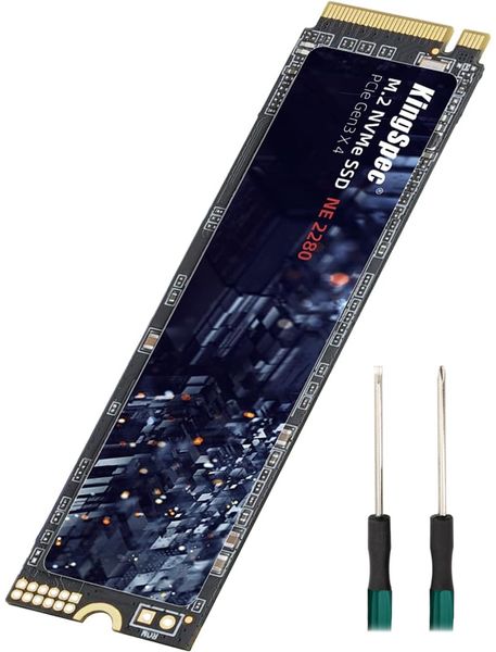 KingSpec SSD 512GB, M.2 NVMe Gen3x4 SSD 2280 - Up to 2400MB/s