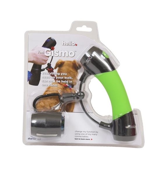 I'm Gismo - Handle with Poop Bag Dispenser Lime Green