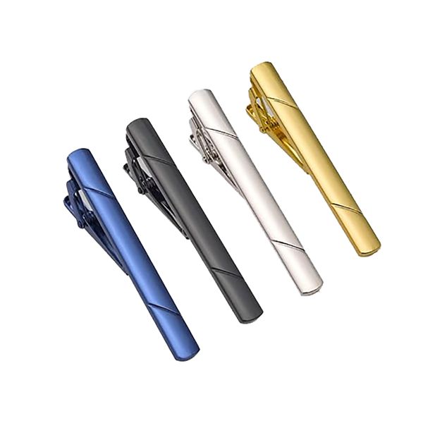 Fashion Tie Clips Tie Bar Necktie Clip for Men Business Formal Wear - 4 Piece