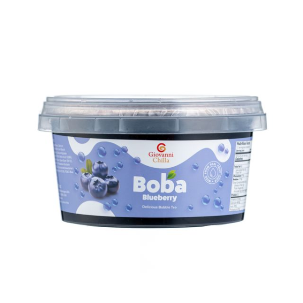 500g Blueberry Popping Boba Bubble Tea Tapioca Pearls -Desserts &amp; Drinks