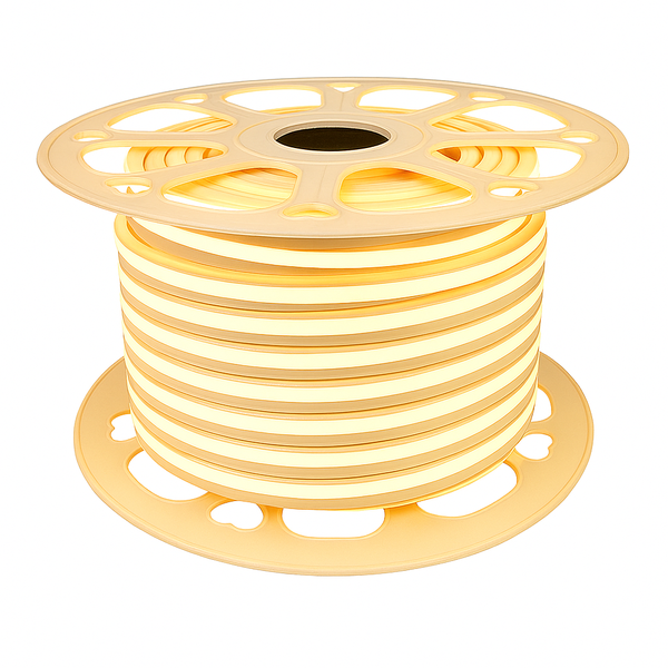 LED Neon Strip - 220V 100M Cuttable 3000K Warm White