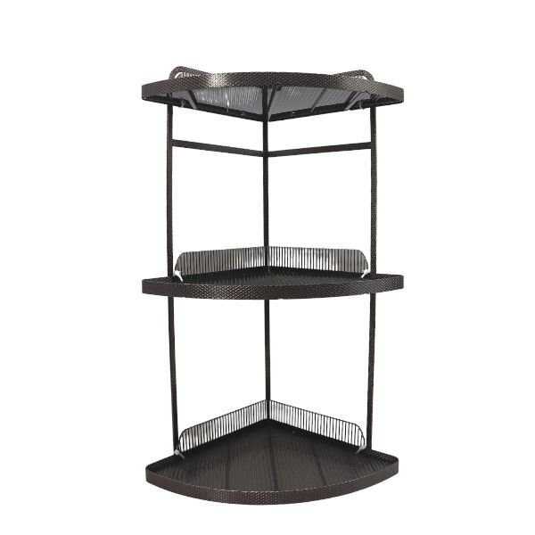 Stainless Steel Corner Wall Mount Shelf Shop Today. Get it Tomorrow