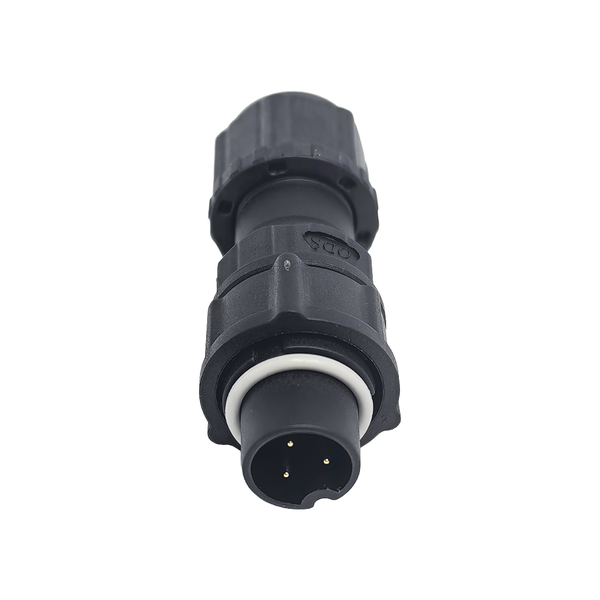 DF03MCC-KLS7001: IP67 3-Pole Bayonet Lock Male Cable End Plug