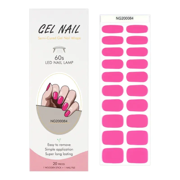 UV/LED Semi Cured Gel Nail Wraps | Shop Today. Get it Tomorrow ...