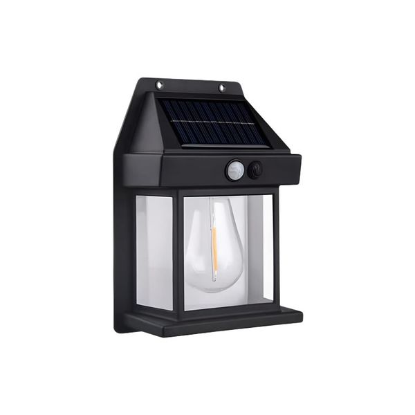 Solar Powered Outdoor Human Induction Wall Mounted LED Light PI-38