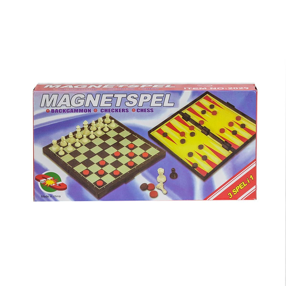 3 in 1 Game Set Chess, Checkers, Backgammon Shop Today