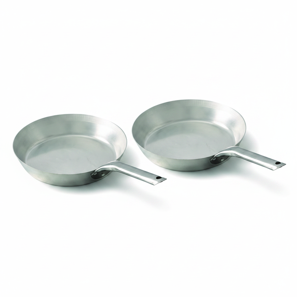 Aluminium Non-Stick Frying Pan 22cm for Induction Hobs - 2 Pack